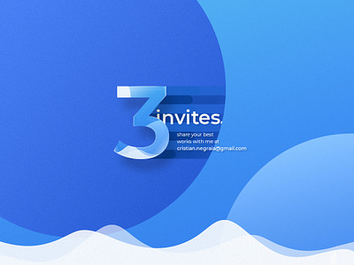 3 Dribbble Invites dribbble invite dribbble invites invite invites