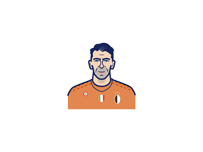 B is for Buffon (Calciatori dalla A alla Z) book design editorial editorial design flat football graphicdesign icon illustration logo typography ui vector vector artwork