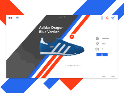 Adidas Online Shop design e commerce e commerce shop e commerce theme landing page online online shop uidesign website