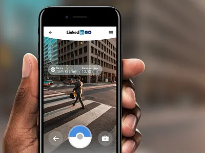 Pokemon Go for LinkedIn. 5ideasaday app creative design fiveideasaday idea linkedin mockup pokemon pokemongo ui ux