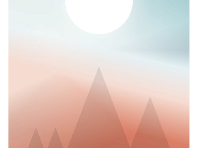 Gradient Light Poster graphic design illustration poster