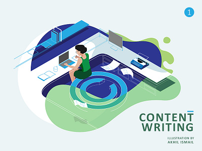 ILLUSTRATION Concept_1 content writing creative graphic design illustrator strocks