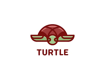 Turtle Logo - Day 73 animal animals illustration last spark line logo mascot nature ocean one day one logo outline protection sea swim tour tourism tourist travel turtle voyage