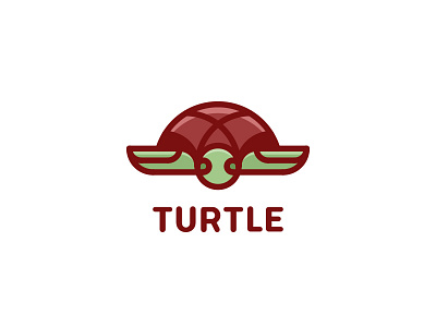 Turtle Logo - Day 73 animal animals illustration last spark line logo mascot nature ocean one day one logo outline protection sea swim tour tourism tourist travel turtle voyage