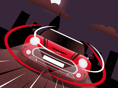 Mini - The future is faster than you thought, DRIVE IT adobe illustrator cc adobephotoshop flat design illustration vector