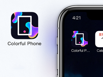 Colorful Phone app icon