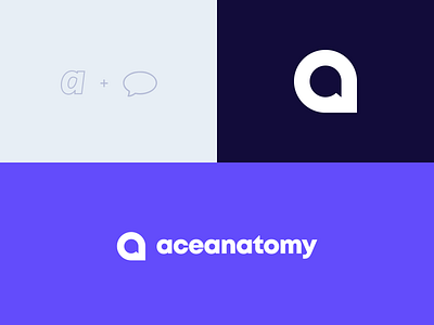 Ace Anatomy Logo (Rebound) anatomy app branding design logo logotype minimal rebound vector