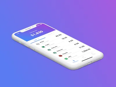 transactions app design ui ux