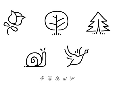 Doodle icon set doodle icon