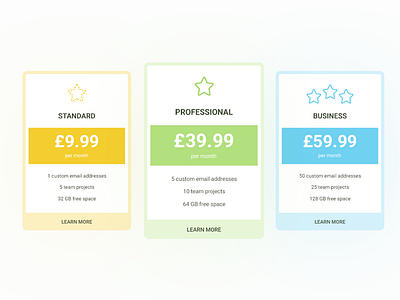 Daily ui #030 30 challenge daily daily ui dailyui pricing pricing table ui