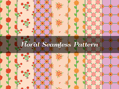 floral seamless pattern background beauty fashion feminine floral florist flower flowers garden leaf leaves nature pattern rose sale seamless spring summer sunflower texture