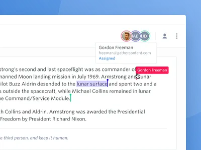 Live Collaboration app collaboration content design editor product ui web