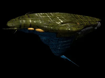 Nauth-Hyl 3d alien concept art digital 3d future futuristic sciencefiction scifi ship space transport vehicles