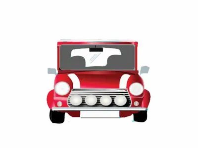 3234aa illustrator jeep red