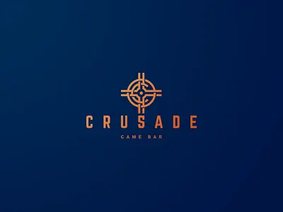 Crusade. Option 3 branding digital icon identity illustration lettering logo typography ukraine