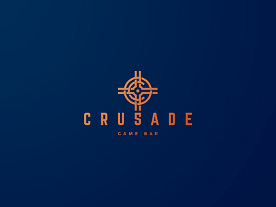 Crusade. Option 3 branding digital icon identity illustration lettering logo typography ukraine