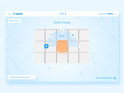 Aquila - 3D Files Navigator 3d design file management tunisia tunisie ui ui design user experience ux ux design web web design