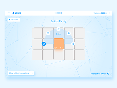 Aquila - 3D Files Navigator 3d design file management tunisia tunisie ui ui design user experience ux ux design web web design