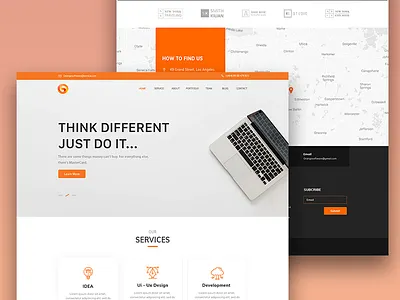 IT Company Web Design company design it company landing landing page ui ux design user interface web design web development