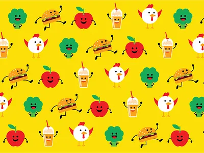 Food illustration vector