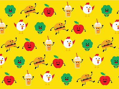 Food illustration vector