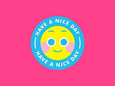 smile b happy emoticon have a nice day illustration smiley vector