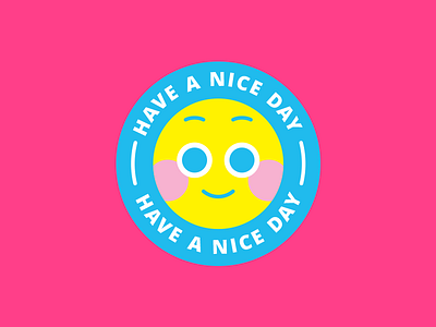 smile b happy emoticon have a nice day illustration smiley vector