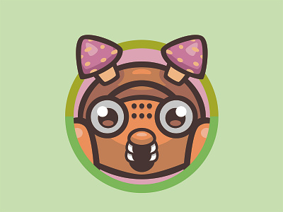 046 Paras badge collection icon illustration kanto logo mascot paras patch pokédex pokémon series
