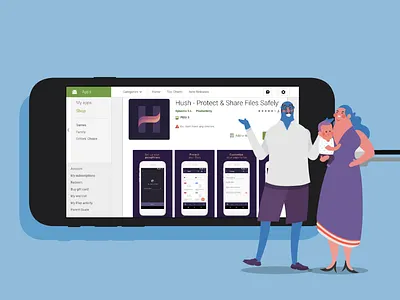 Cuida tus recuerdos encriptar encrypt encryption familia family hushapp protection security