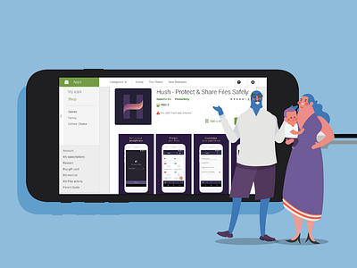 Cuida tus recuerdos encriptar encrypt encryption familia family hushapp protection security