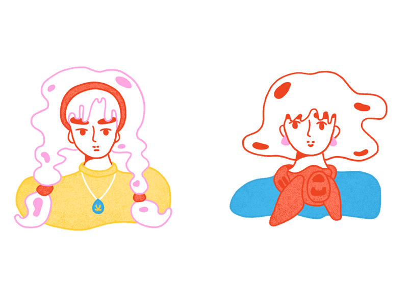 Sheeta & Nausicaa animation character drawing illustration line art loop miyazaki motion