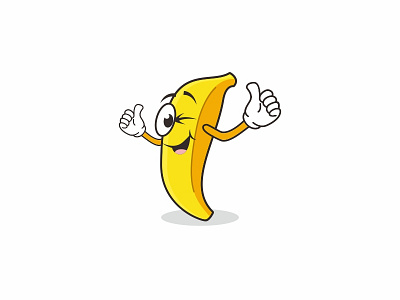 Banana Mascot banana logo logo mascot mascot banana mascot character mascot logo