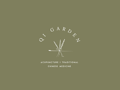 Acupuncture/ Wellness logo acupuncture branding branding agency branding design consious brands design feminine logo green branding health logo illustration lettering logo design minimaldesign minimalist design minimalist logo design simple logo small business typography wellness wellness brand