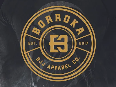 Borroka badgedesign brand branding color design graphic icon label monogram type