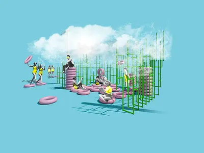 Fresco beach bar contest floaty italy lifesaver playa summer verano