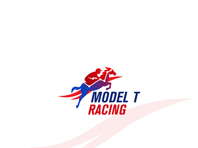 Model T Racing Logo brandidentity branding design graphic design icon illustration logo vector