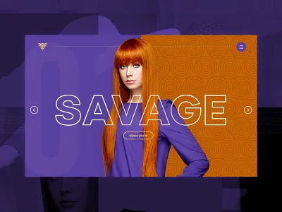 Slide minimal beauty slide ui ux web webdesign