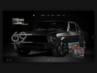 Classic Cars Slider black burnout cars classic classic car classical slider