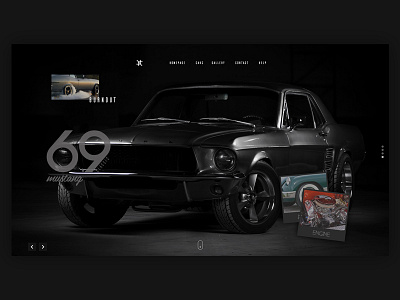 Classic Cars Slider black burnout cars classic classic car classical slider