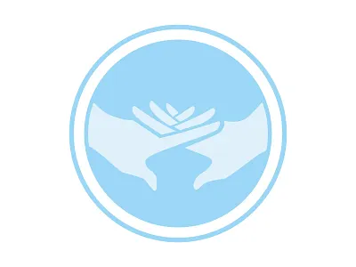 Osteopathy logo brand hands health icon logo medecine