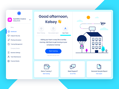 Infima Dashboard branding dasboard illustration typography ui