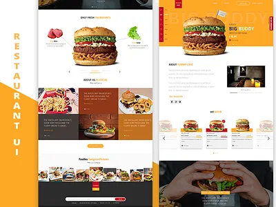 RESTAURANT UI cafe ui plane ui restaurant ui simple ui ui