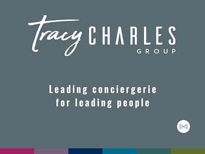 Tracy Charles Logo conciergerie logo print trademark