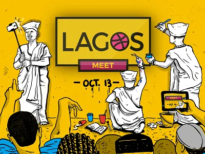 LagosMeet cokards dribbble lagos lagosmeet meetup nigeria