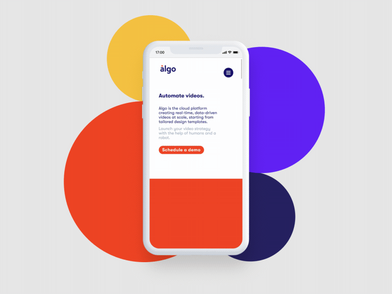 🤖New Algo Website 🎉 algo animation app automate data data driven data viz interface new robot ui uidesign videos website