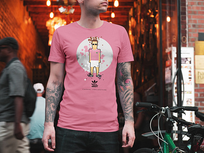 the Virtue of Elitism casual illustation tee