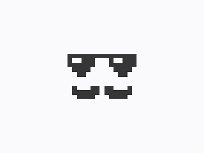 8-bit Snob 8 bit icon illustration logo minimal pixel perfect snob vector