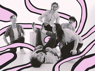 Photo edit band illustration photo photography playfull
