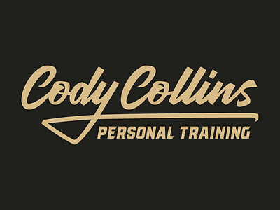 Personal Training Logo branding logo script typography