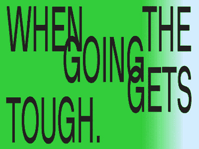 wtggt color contemporary design fun glitch gradient play pop stretched type type typography